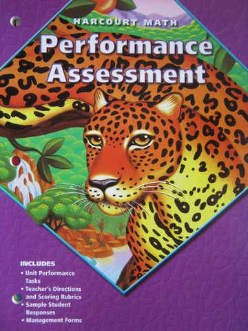 (image for) Harcourt Math 6 Performance Assessment (CA)(P)