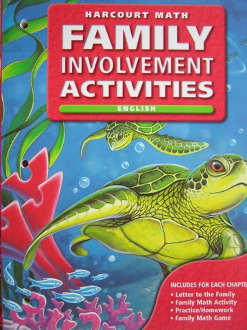 (image for) Harcourt Math 4 Family Involvement Activities English (CA)(P)