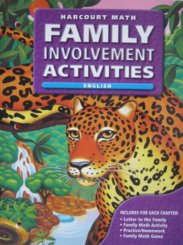 (image for) Harcourt Math 6 Family Involvement Activities English (P)