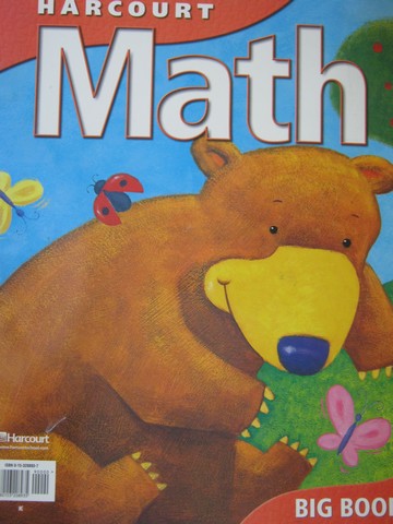 (image for) Harcourt Math K Big Book (Spiral)(Big)