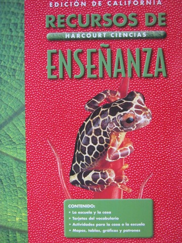(image for) Harcourt Ciencias 5 Recursos de ensenanza (CA)(P)