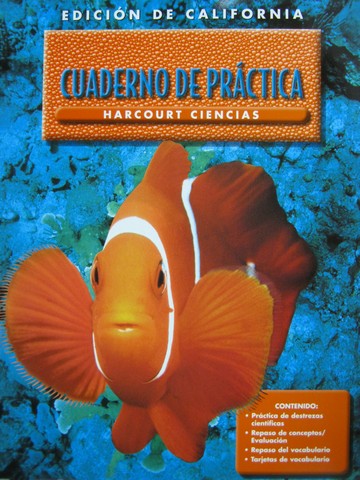 (image for) Harcourt Ciencias 1 Cuaderno de practica (CA)(P)