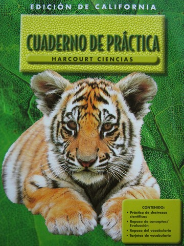(image for) Harcourt Ciencias 2 Cuaderno de practica (CA)(P)