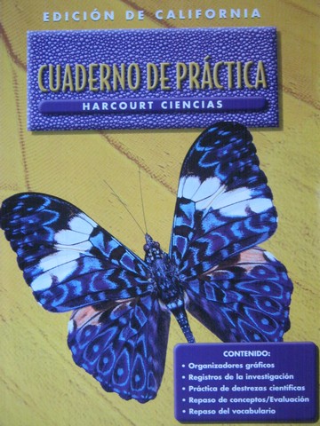 (image for) Harcourt Ciencias 3 Cuaderno de practica (CA)(P)