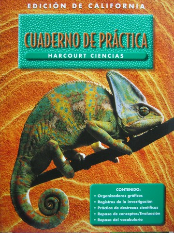 (image for) Harcourt Ciencias 4 Cuaderno de practica (CA)(P)