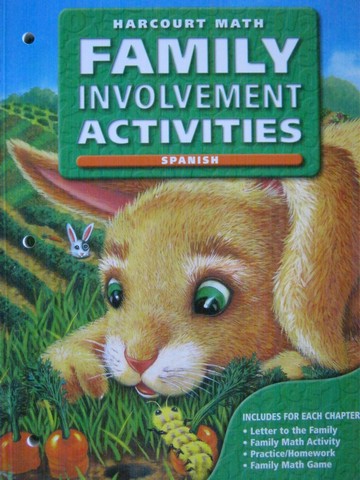 (image for) Harcourt Math 1 Family Involvement Activities Spanish (P)