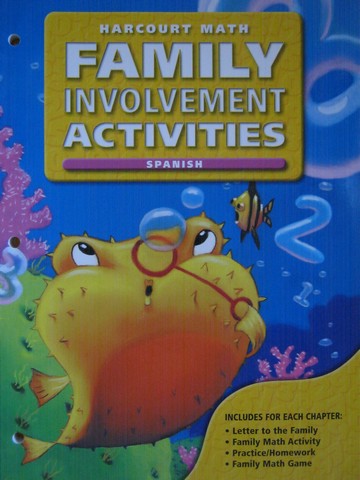 (image for) Harcourt Math 2 Family Involvement Activities Spanish (P)