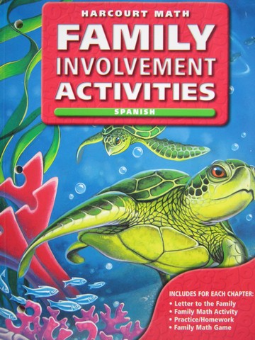 (image for) Harcourt Math 4 Family Involvement Activities Spanish (P)