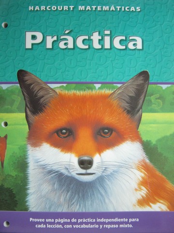 (image for) Harcourt Matematicas 5 Practica (CA)(P)