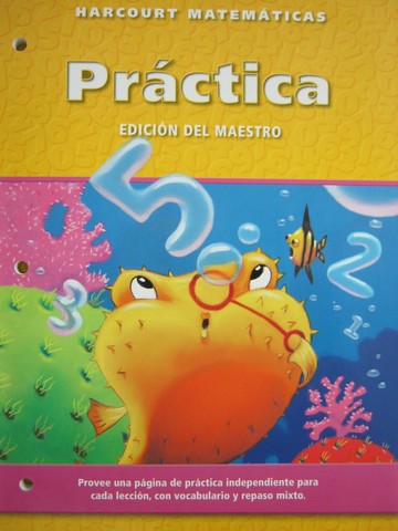 (image for) Harcourt Matematicas 2 Practica Edicion del maestro (TE)(P)