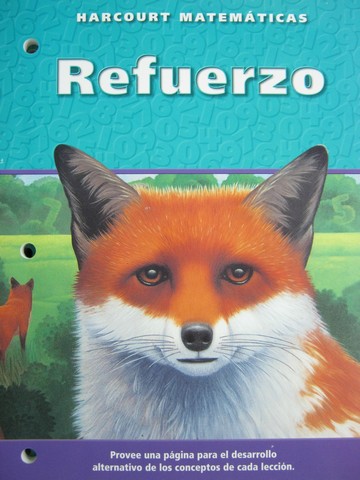 (image for) Harcourt Matematicas 5 Refuerzo (CA)(P)