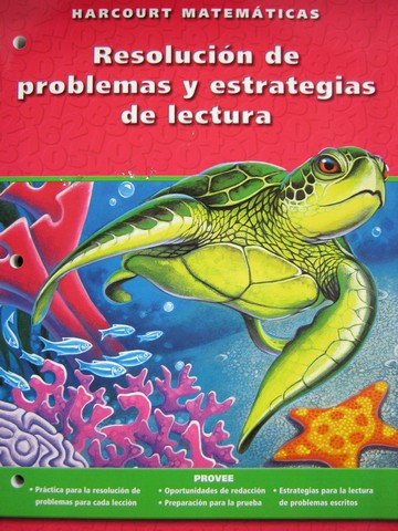 (image for) Harcourt Matematicas 4 Resolucion de problemas y (CA)(P)