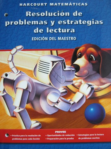 (image for) Harcourt Matematicas 3 Resolucion de problemas y (CA)(TE)(P)