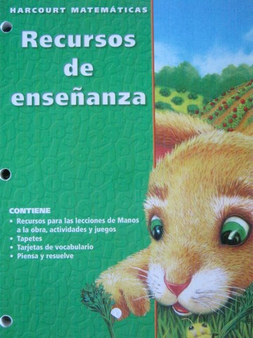 (image for) Harcourt Matematicas 1 Recursos de ensenanza (CA)(P)
