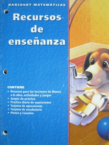 (image for) Harcourt Matematicas 3 Recursos de ensenanza (CA)(P)