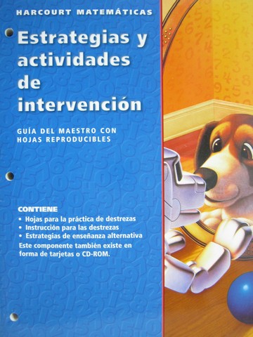 (image for) Harcourt Matematicas 3 Estrategias y actividades de (CA)(P)