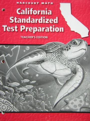 (image for) Harcourt Math 4 California Standardized Test Prep TE (CA)(TE)(P)