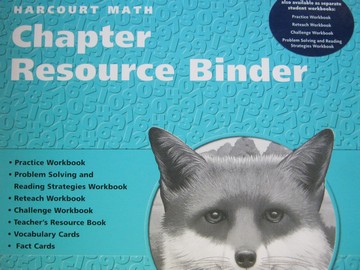 (image for) Harcourt Math 5 Chapter Resource Binder (CA)(Binder) - Click Image to Close