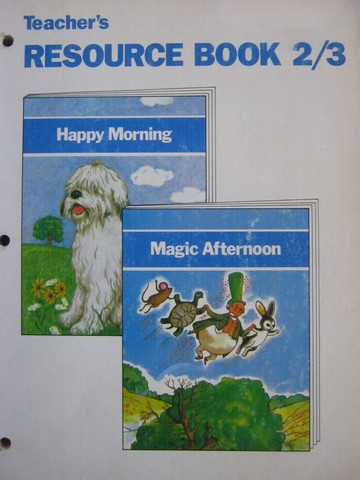 (image for) Happy Morning Magic Afternoon Teacher's Resource Book 2/3 (P) - Click Image to Close