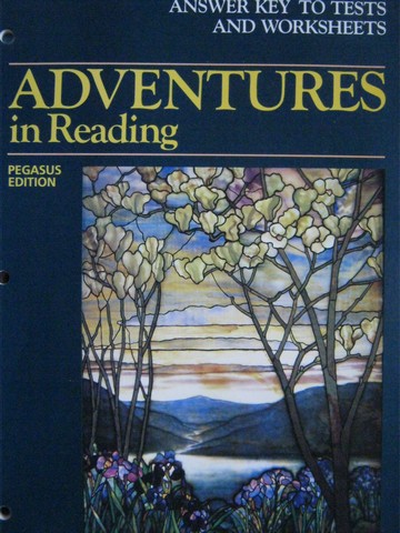 Adventures in Reading Pegasus Tests & Worksheets Answer (P) (image for) Adventures in Reading Pegasus Tests & Worksheets Answer (P)