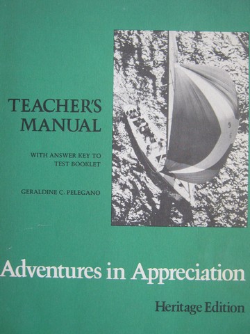 Adventures in Appreciation Heritage Edition TM (TE)(P) (image for) Adventures in Appreciation Heritage Edition TM (TE)(P)