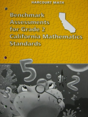 (image for) Harcourt Math 2 Benchmark Assessments (CA)(P)