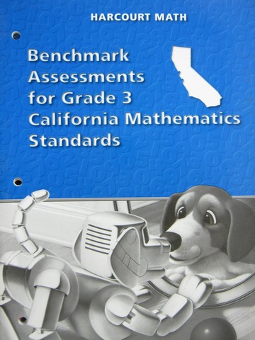 (image for) Harcourt Math 3 Benchmark Assessments (CA)(P)