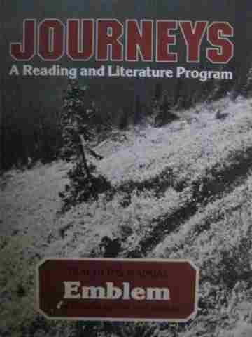(image for) Journeys Emblem TM with Answer Key to Test Booklet (TE)(P)