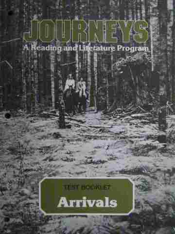 (image for) Journeys Arrivals Test Booklet (P) by Orville Palmer