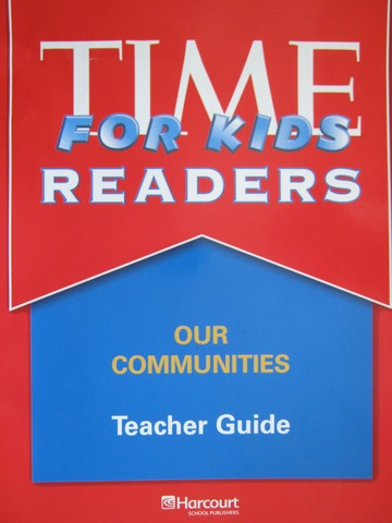 (image for) Time for Kids Readers 3 Our Communities TG (TE)(P)