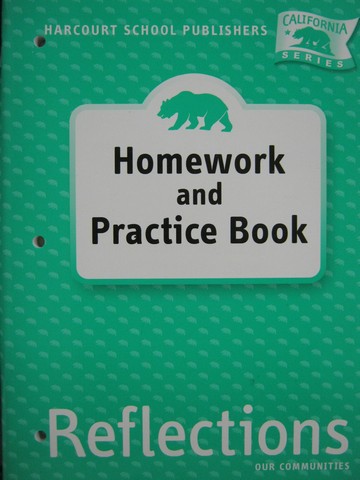 (image for) Reflections 3 Homework & Practice Book (CA)(P)