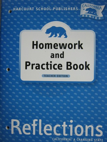 (image for) Reflections 4 Homework & Practice Book TE (CA)(TE)(P)