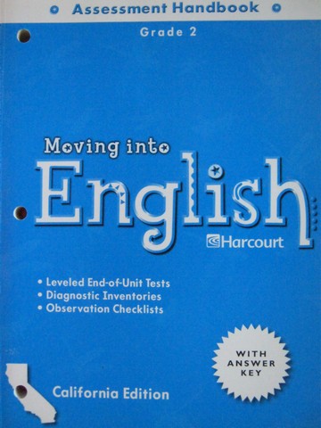 (image for) Moving into English 2 Assessment Handbook (CA)(P)