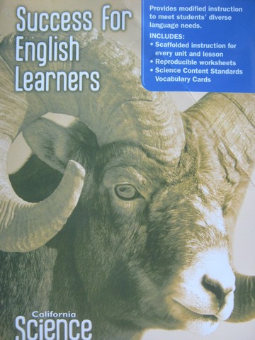 (image for) California Science 5 Success for English Learners (CA)(Spiral)