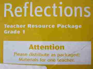 (image for) Reflections 1 Teacher Resource Package (CA)(TE)(Pk)