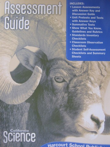 (image for) California Science 5 Assessment Guide (CA)(P)