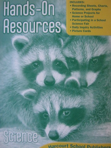 (image for) California Science K Hands-on Resources (CA)(P)