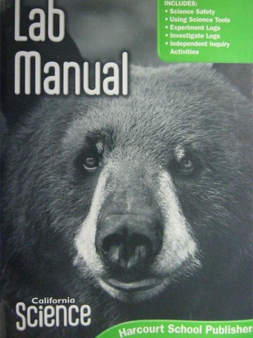 (image for) California Science 4 Lab Manual (CA)(P)