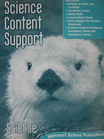(image for) California Science 1 Science Content Support (CA)(P)