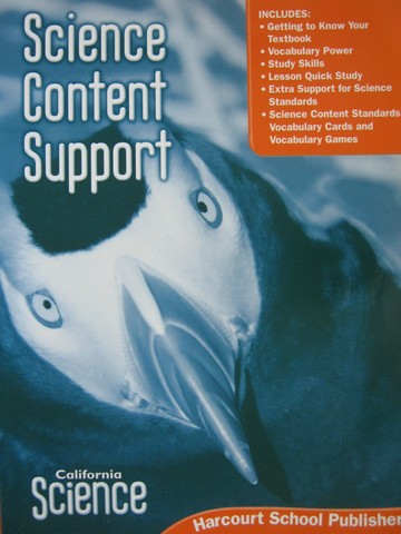 (image for) California Science 3 Science Content Support (CA)(P)