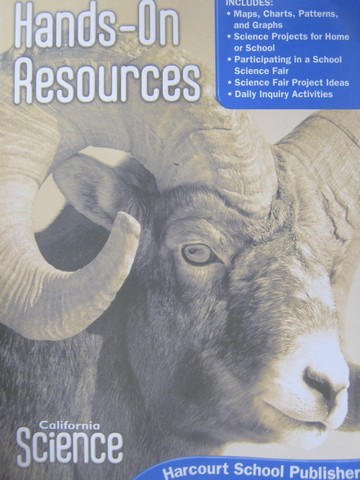 (image for) California Science 5 Hands-On Resources (CA)(P)