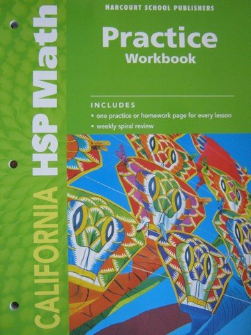 (image for) California HSP Math 2 Practice Workbook (CA)(P)
