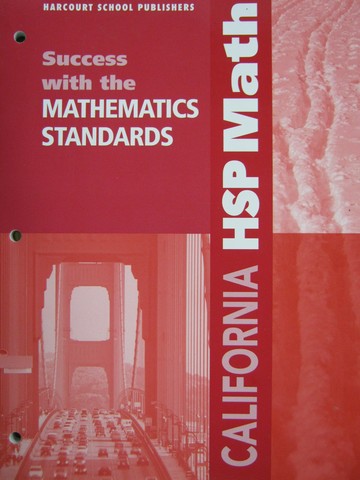(image for) California HSP Math 4 Success with Mathematics Standards (CA)(P)