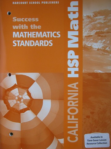 (image for) California HSP Math 5 Success with Mathematics Standards (CA)(P)