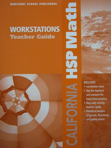 (image for) California HSP Math 5 Workstations TG (CA)(TE)(P)