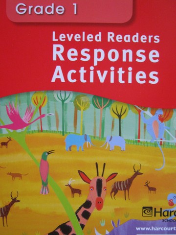 (image for) Leveled Readers 1 Response Activities Below-Level (Spiral)