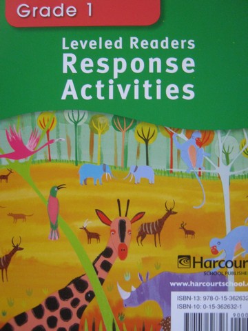 (image for) Leveled Readers 1 Response Activities Advanced (Spiral)