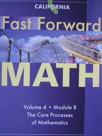 (image for) Fast Forward Math Volume 4 Module B (CA)(P) by Tom Roby