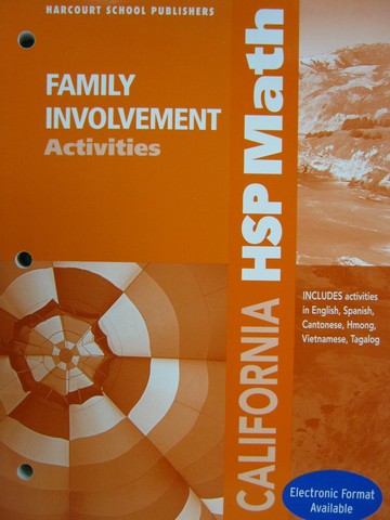 (image for) California HSP Math 5 Family Involvement Activities (CA)(P)