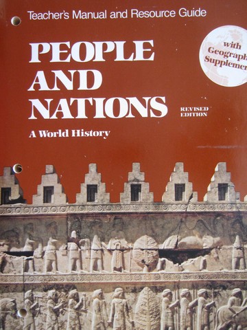 (image for) People & Nation Revised Edition TM & Resource Guide (TE)(P)